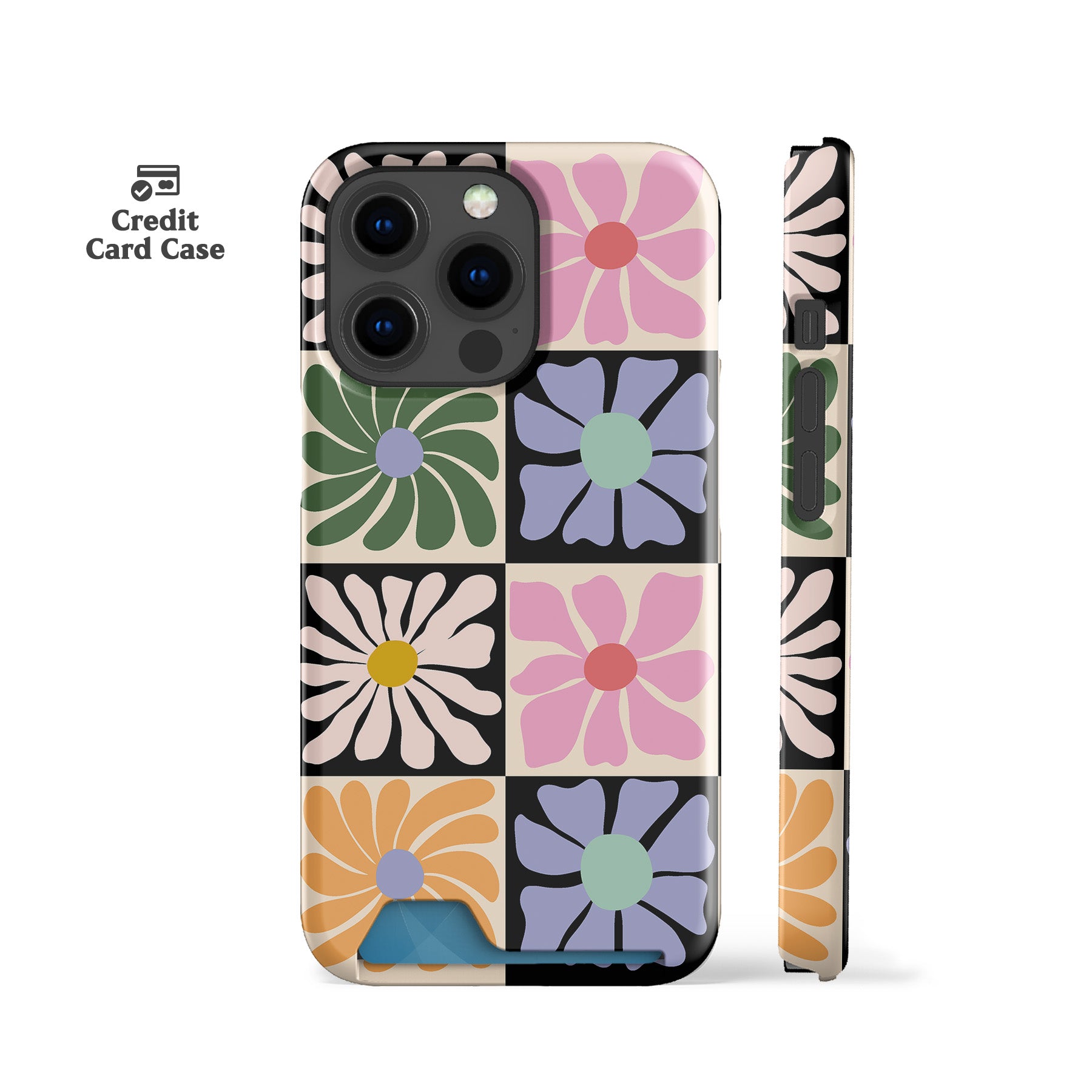 Summer Flowers Card Case