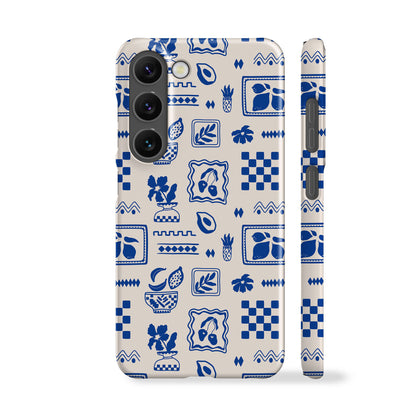 Summer Blue Patches Phone Case