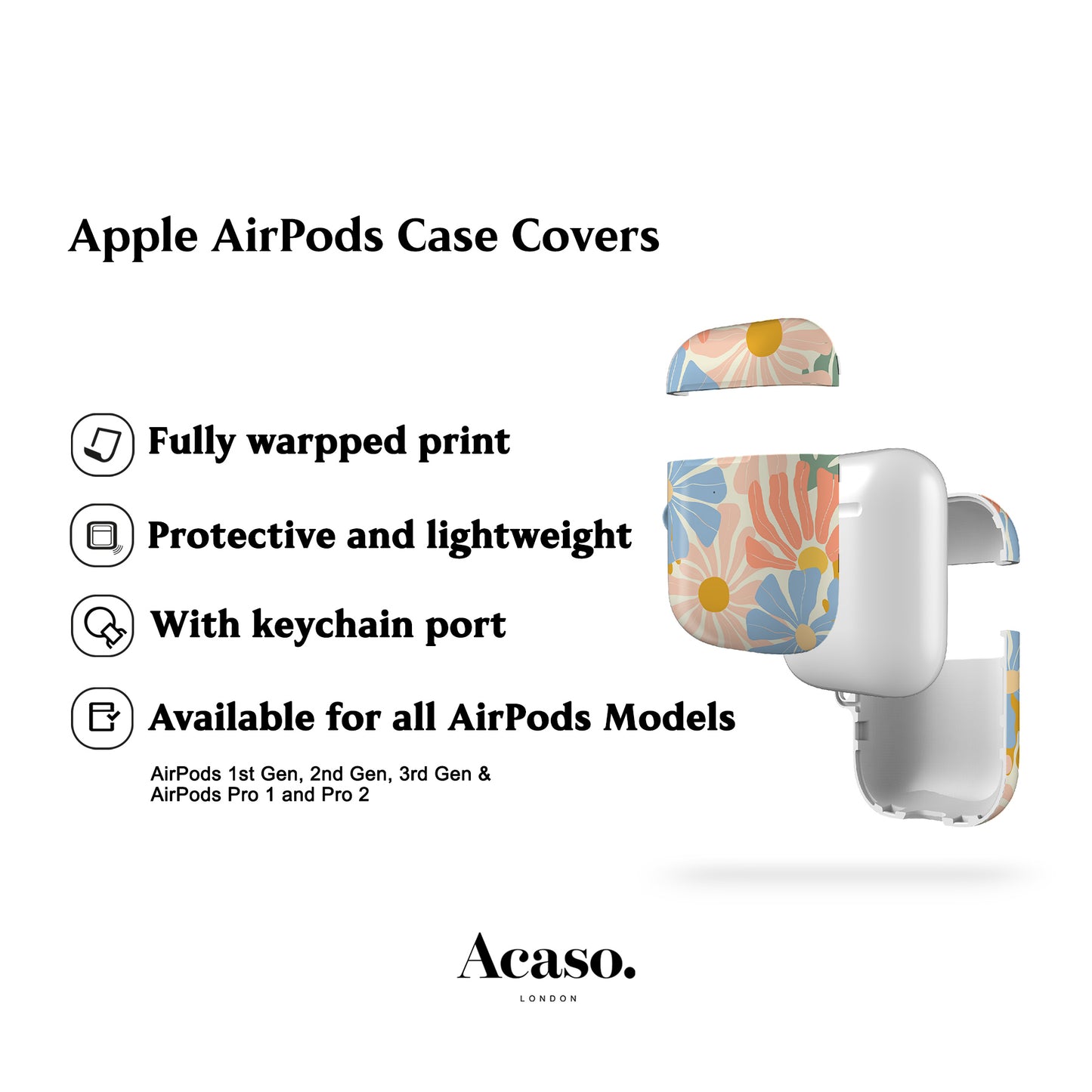 Sunflowers AirPods Case Cover