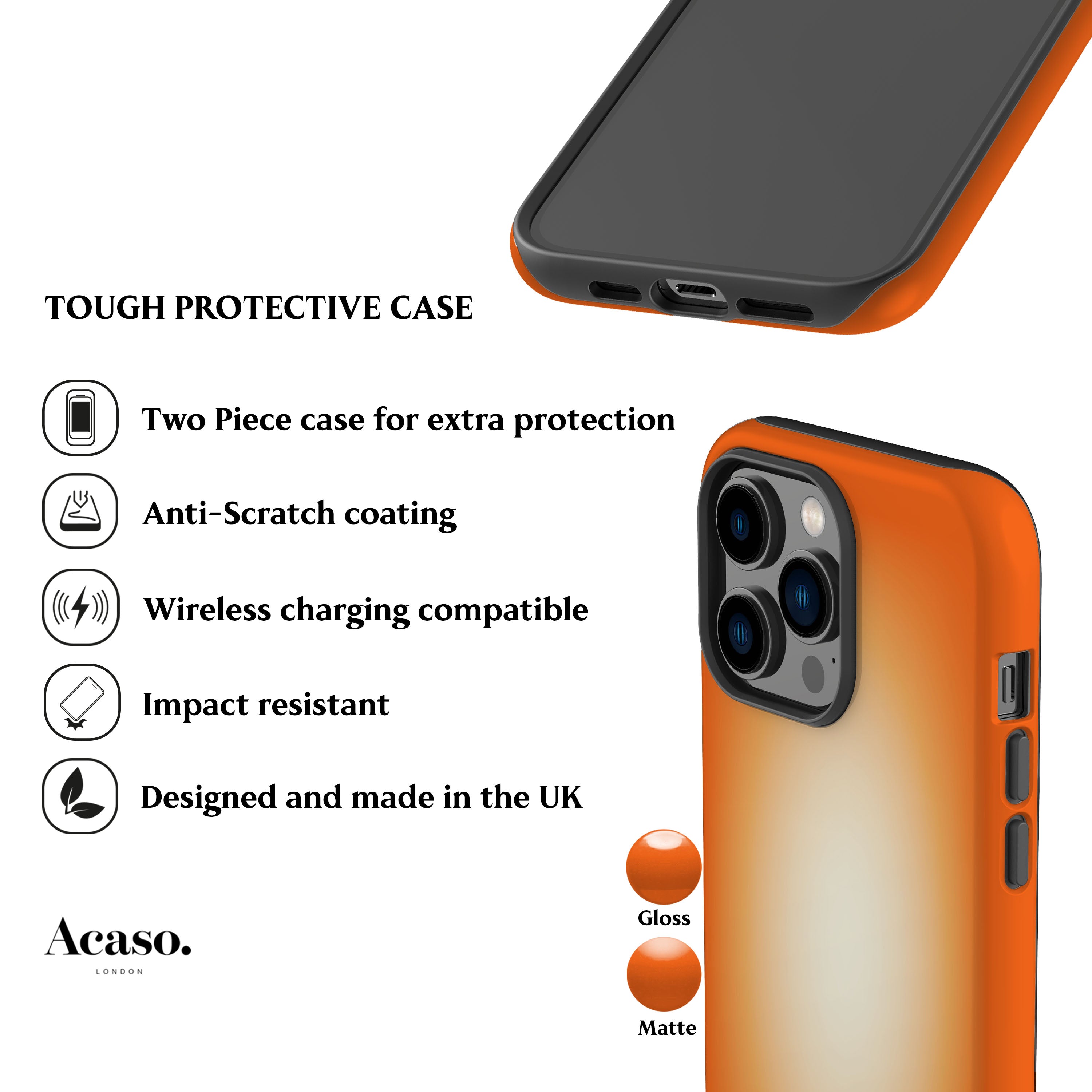 Sunny Pill Aura Phone Case