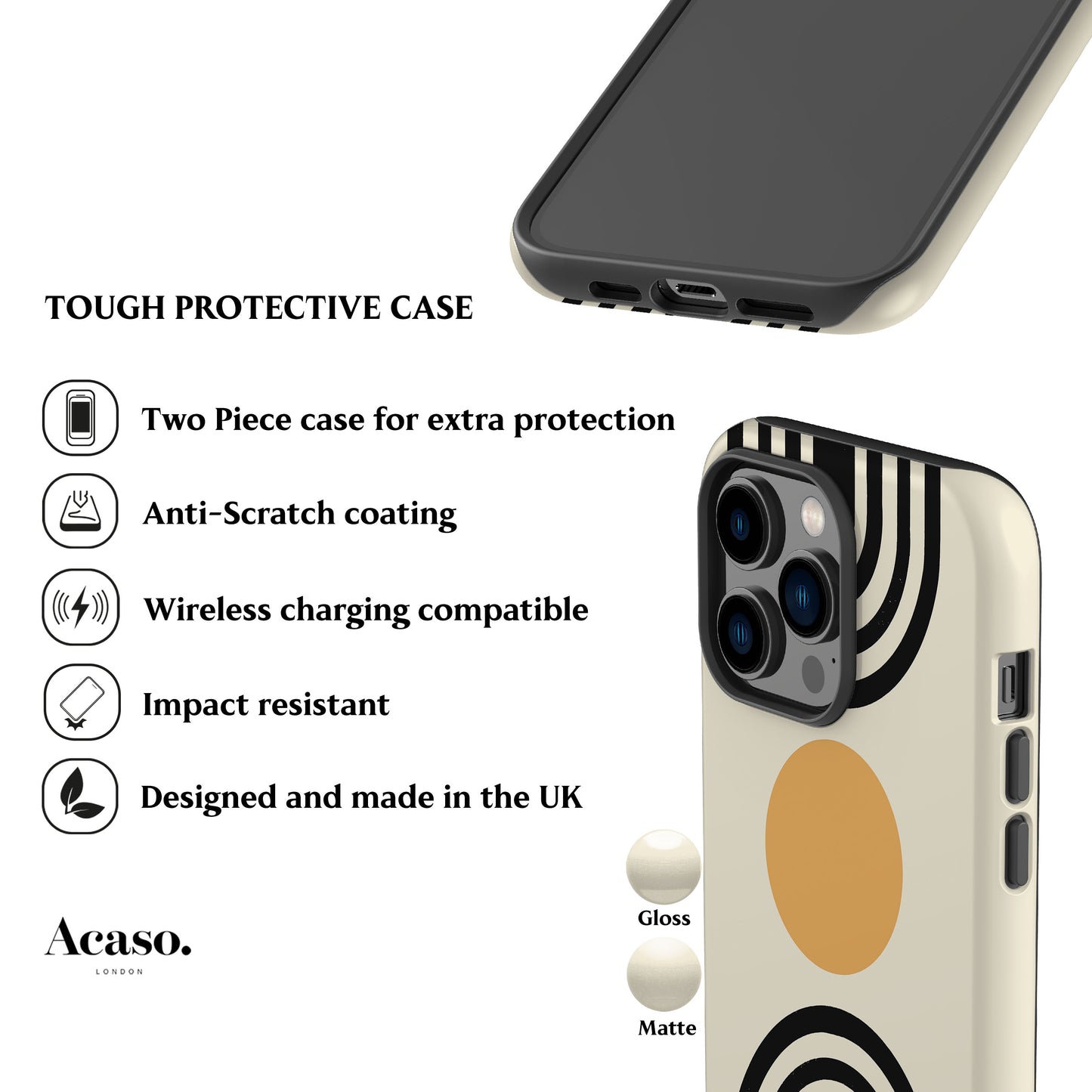 Modern Sunrise Phone Case