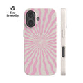 Pink Sunshine Ray Eco-Friendly Phone Case