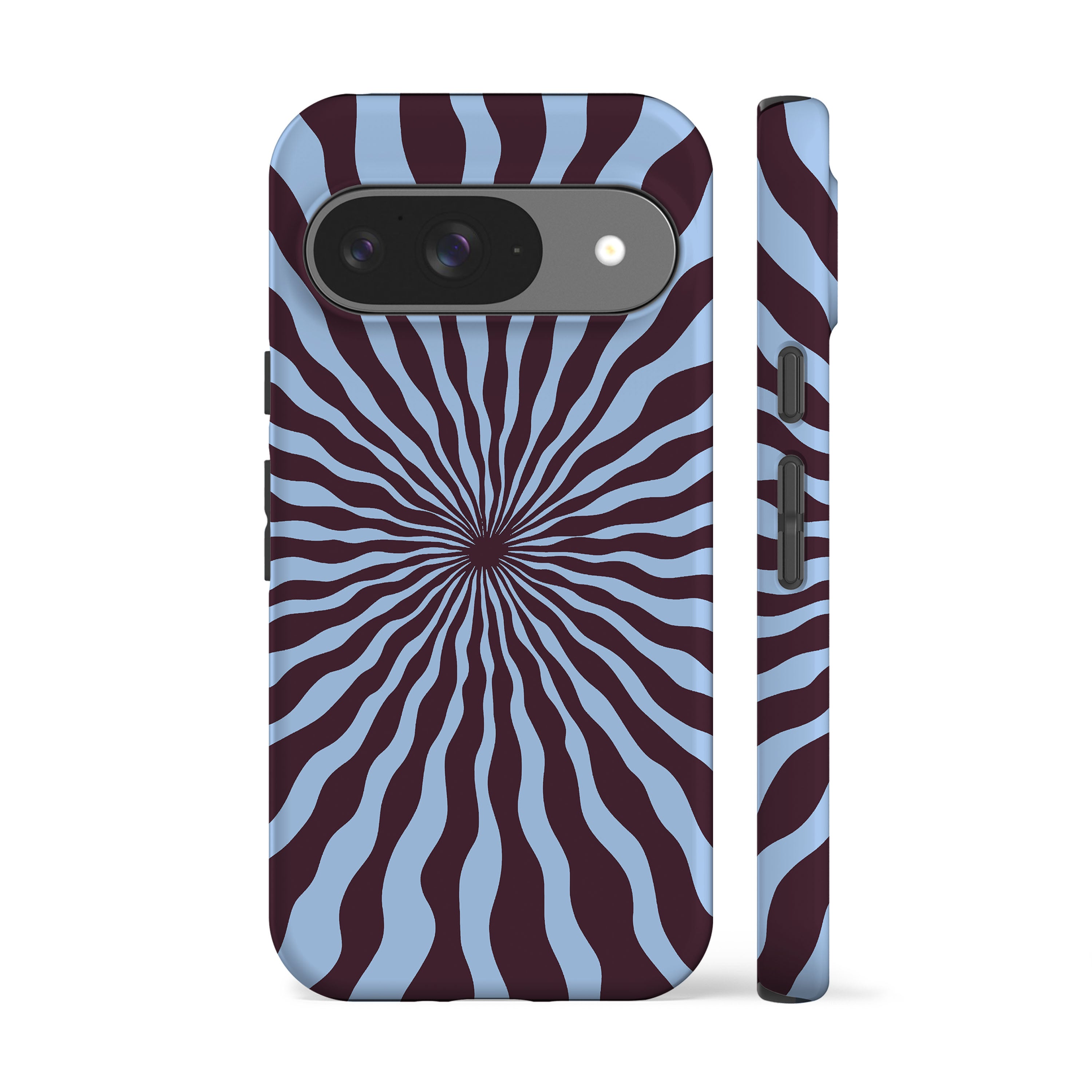 Sunshine Ray Plum Blue Phone Case