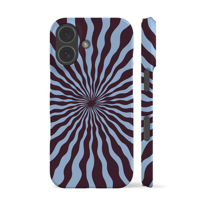 Sunshine Ray Plum Blue Phone Case