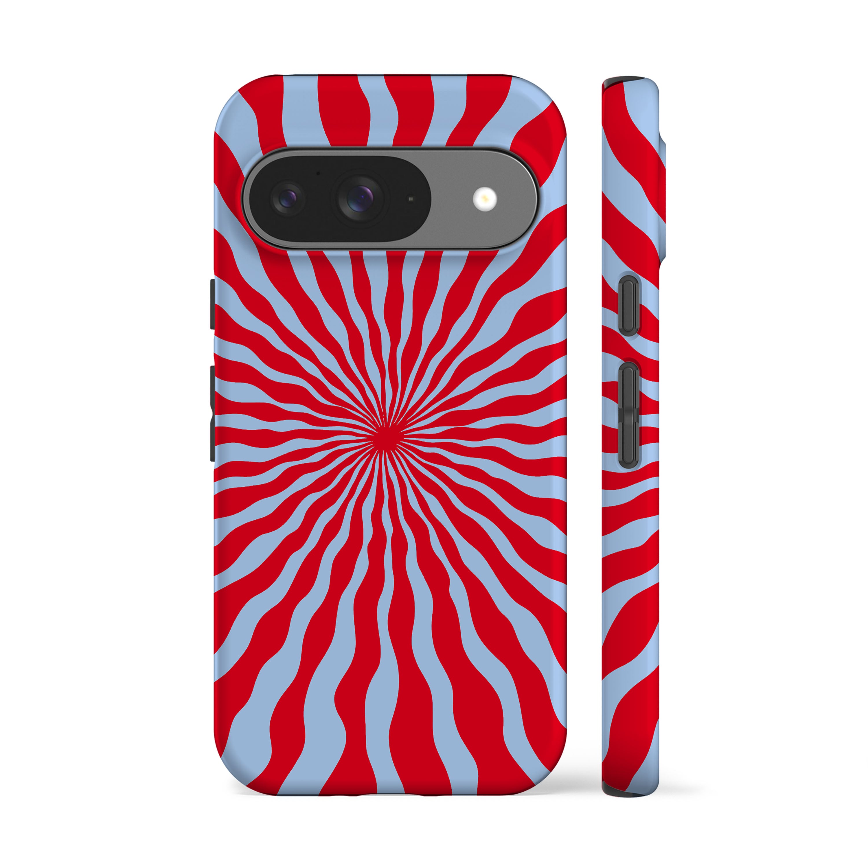 Sunshine Ray Blue Red Phone Case