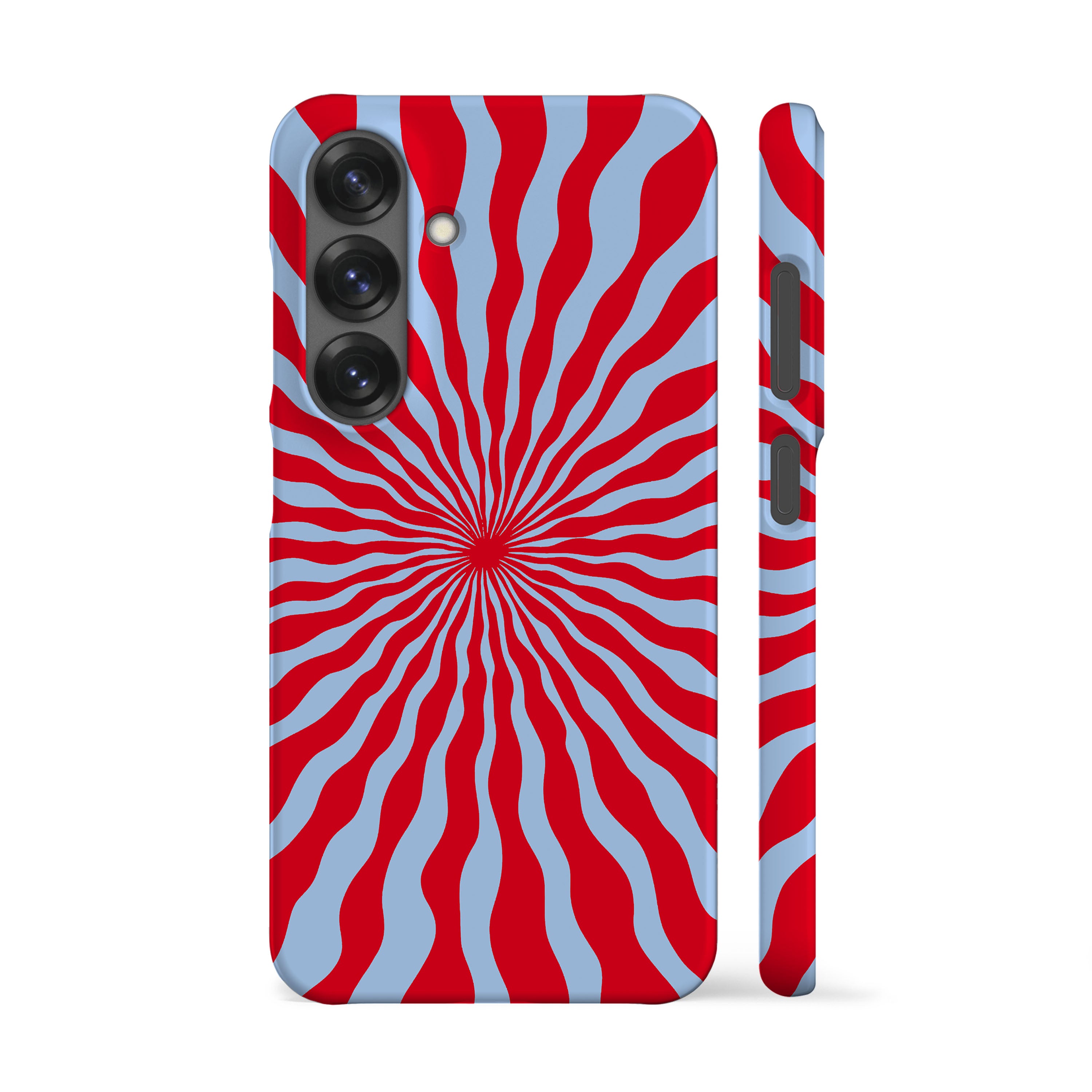 Sunshine Ray Blue Red Phone Case