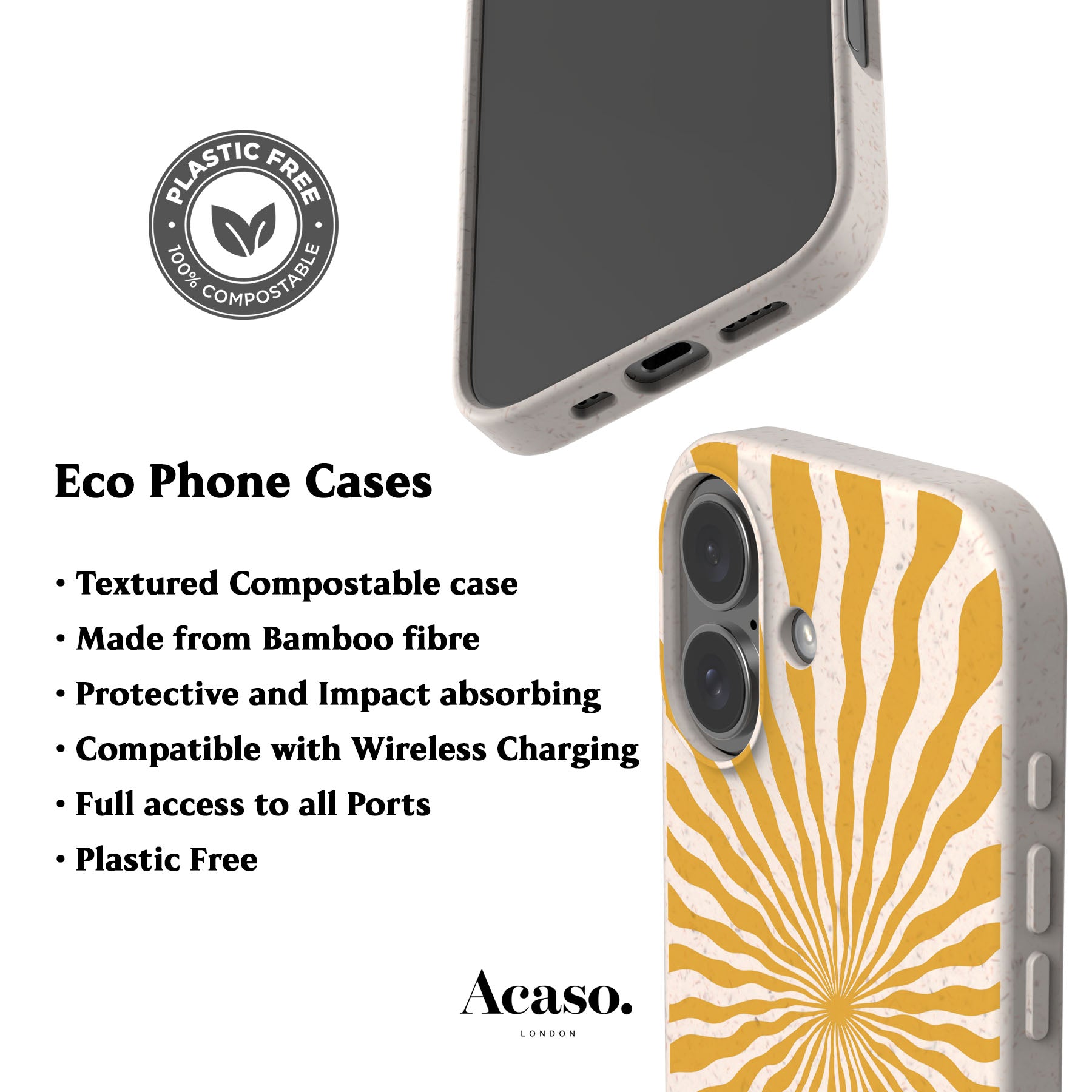 Sunshine Ray Eco-Friendly Phone Case