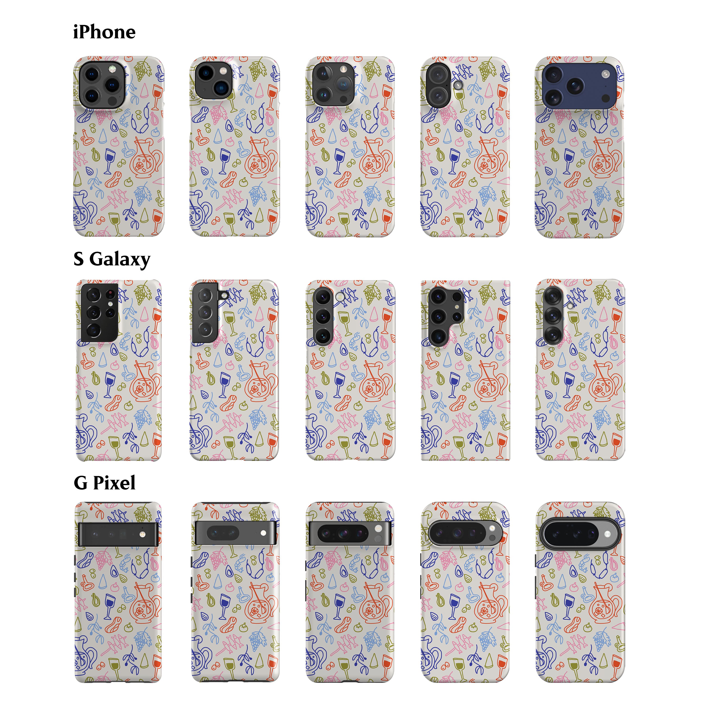 Spanish Tapas Phone Case