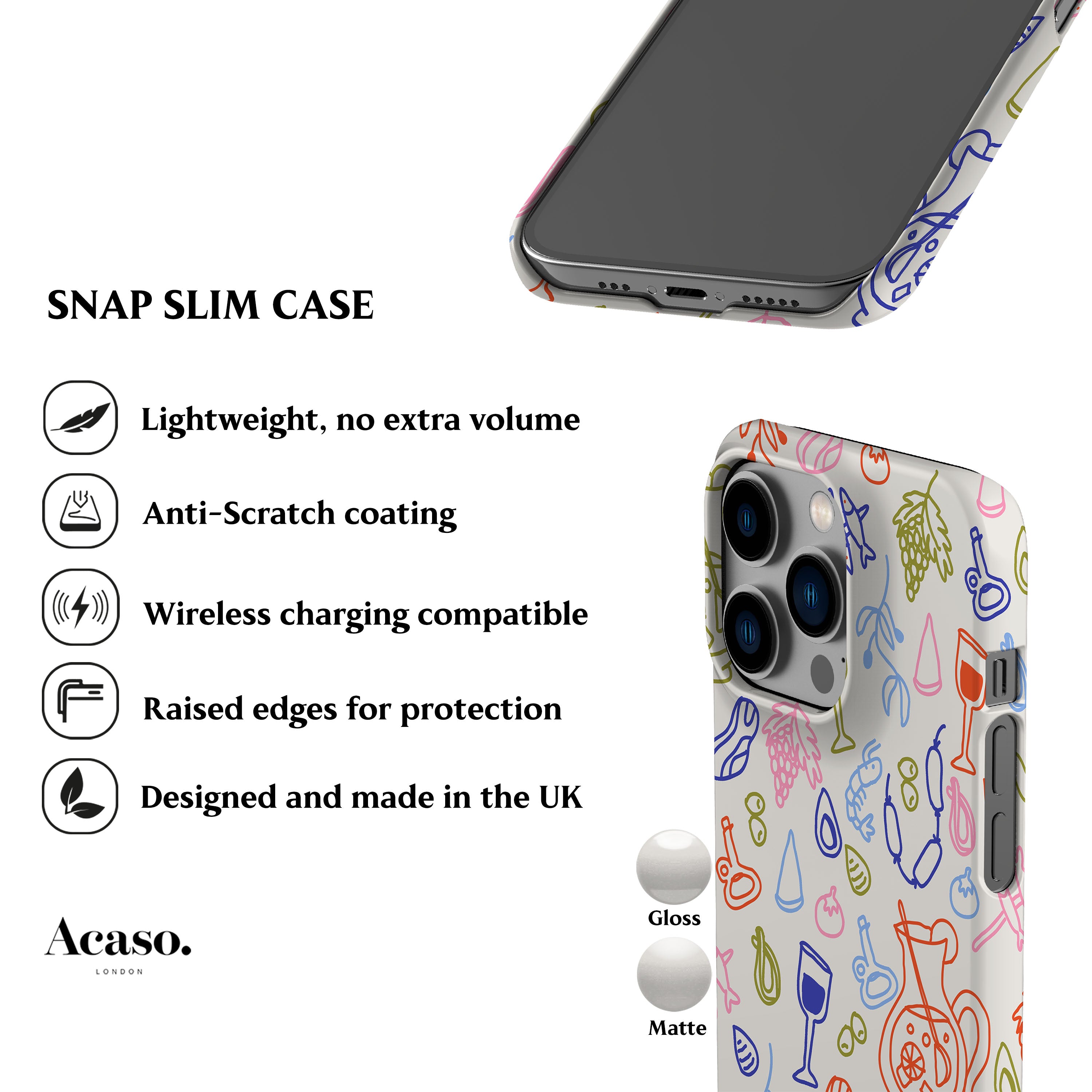 Spanish Tapas Phone Case