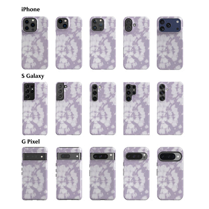 Tie Dye Lilac Phone Case