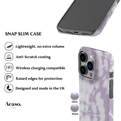Tie Dye Lilac Phone Case