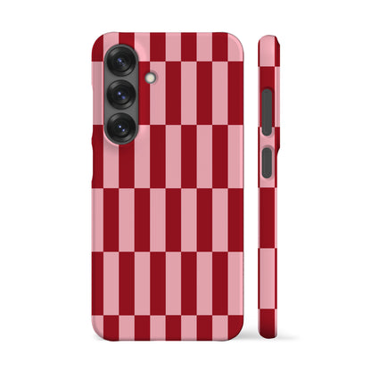 Tile Checkers Pink Phone Case