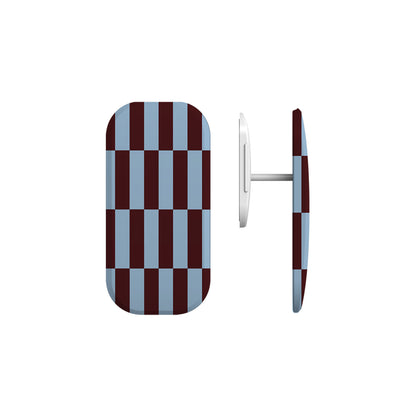 Maroon Tile Checkers Phone Grip