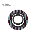 Tile Checkers Blue Maroon MagSafe Ring Holder