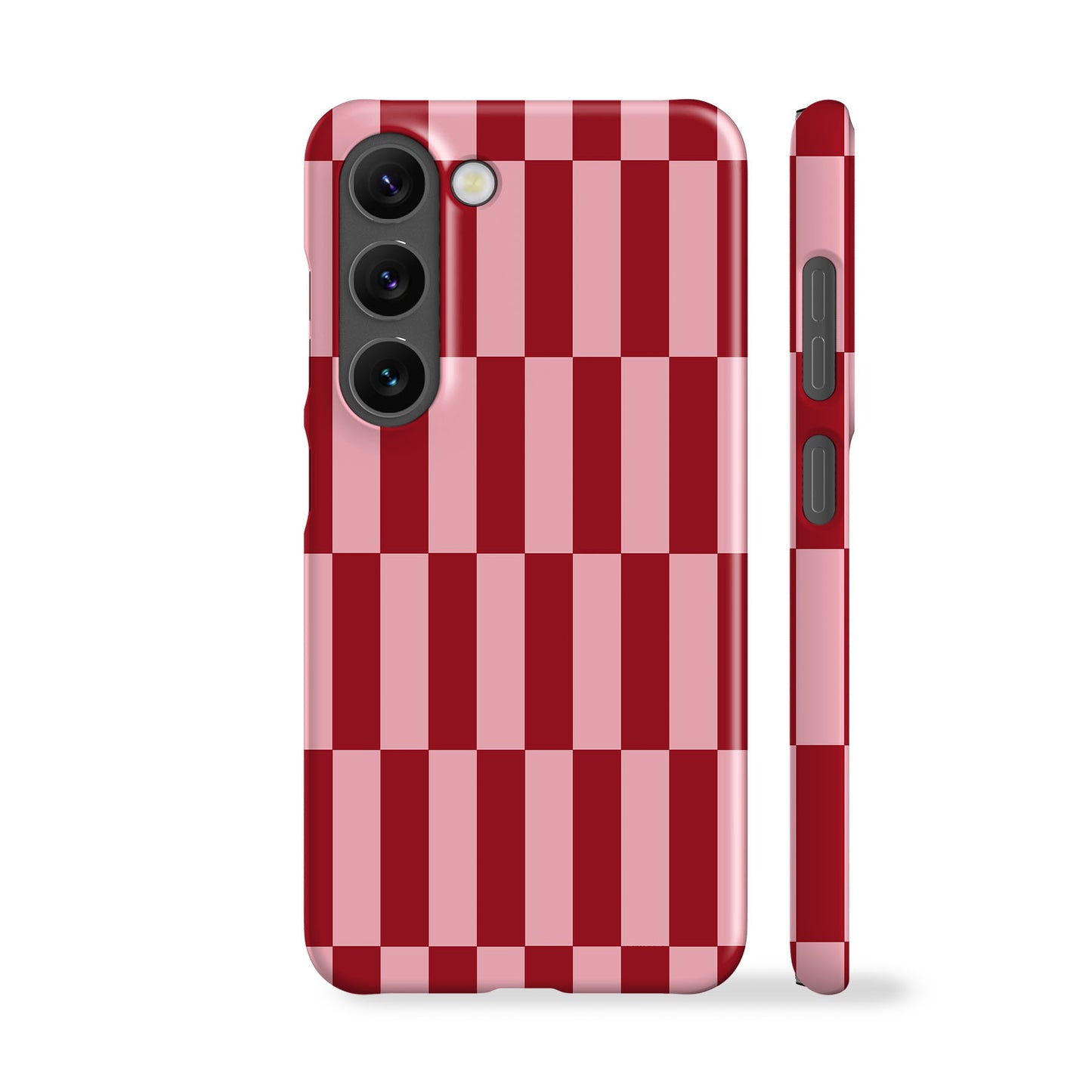 Tile Checkers Pink Phone Case