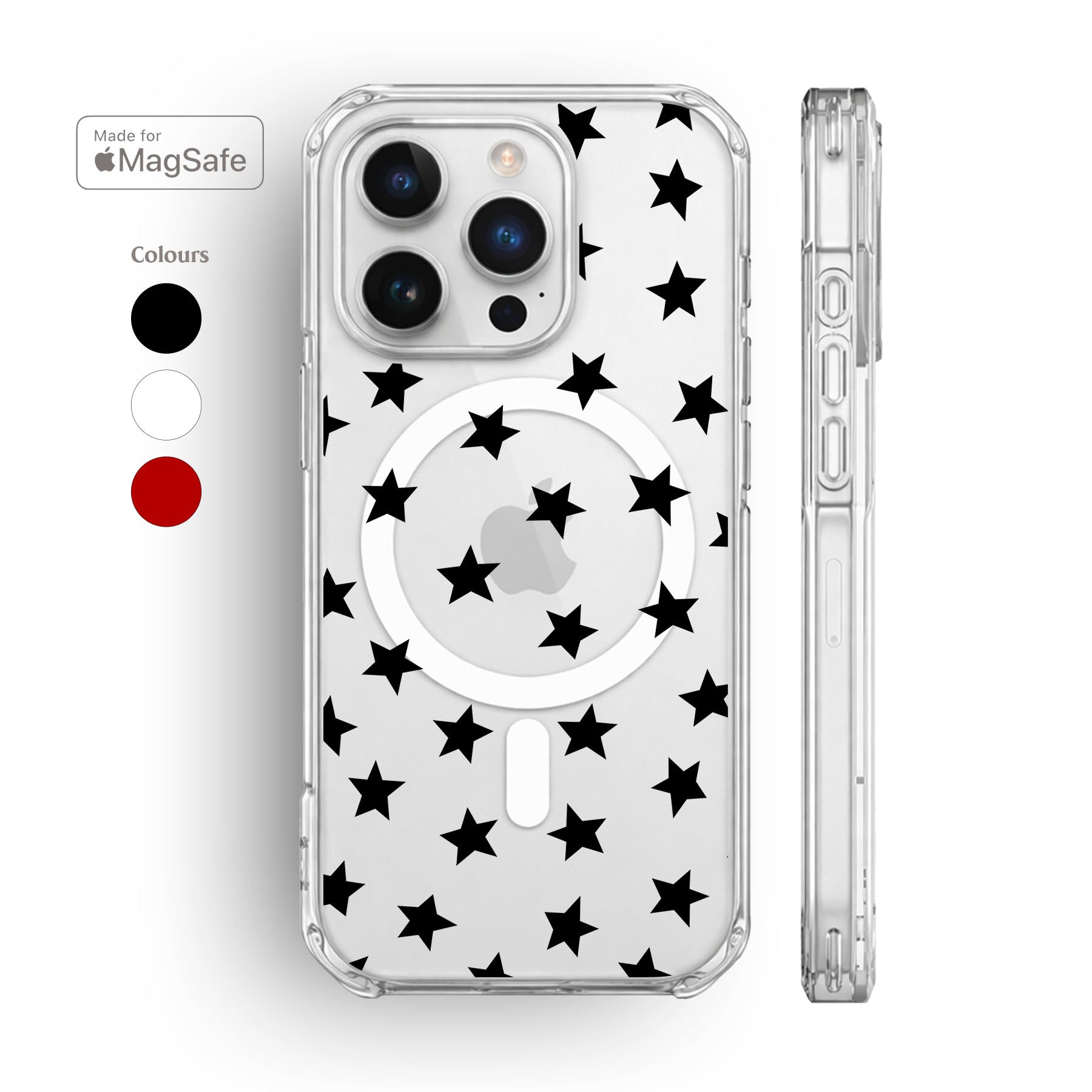 Mini Stars Clear MagSafe iPhone Case