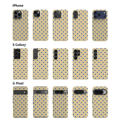 Tiny Blue Spring Flowers Phone Case