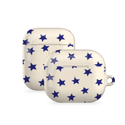 Tiny Blue Stars AirPods Case Cover