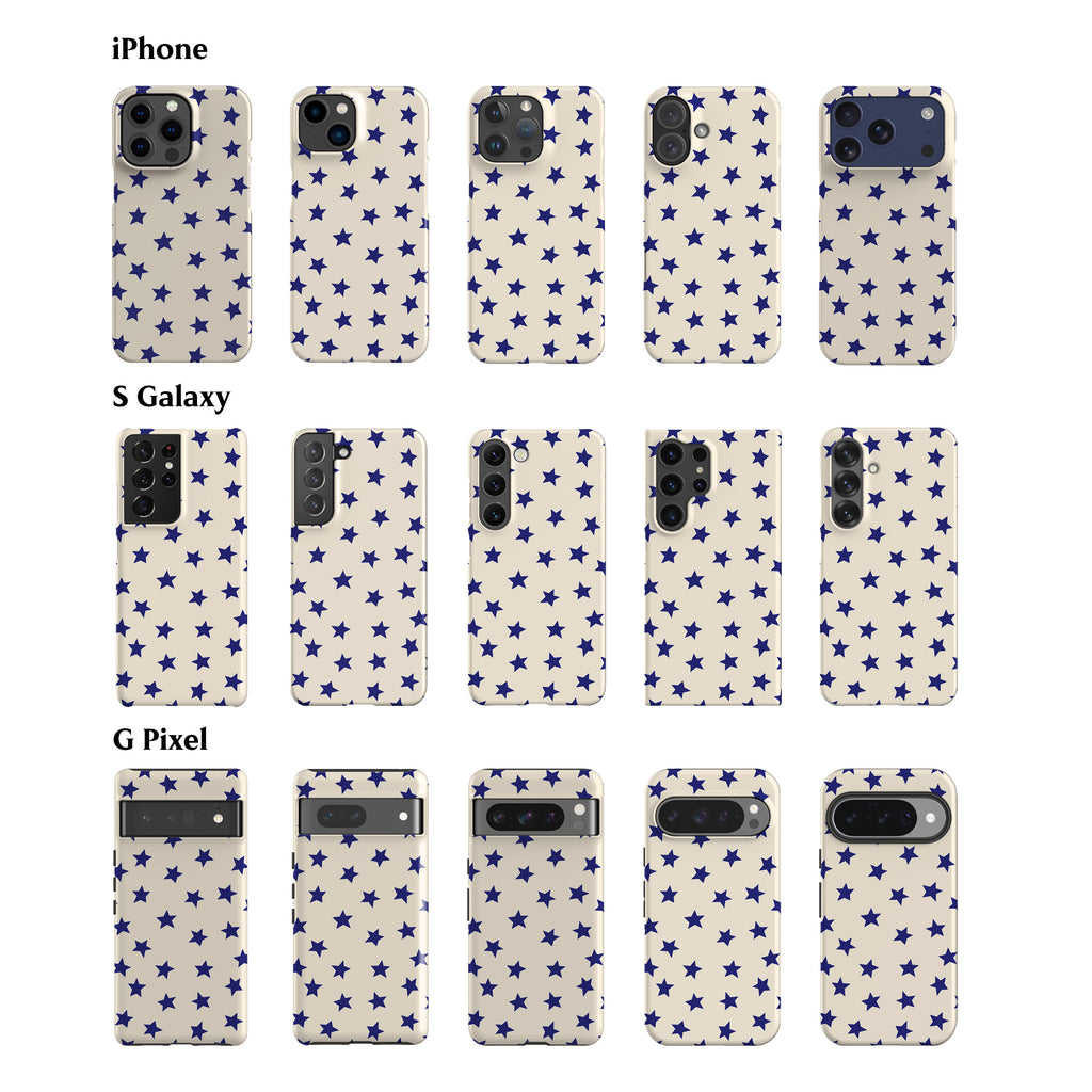 Tiny Blue Stars Phone Case