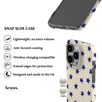 Tiny Blue Stars Phone Case