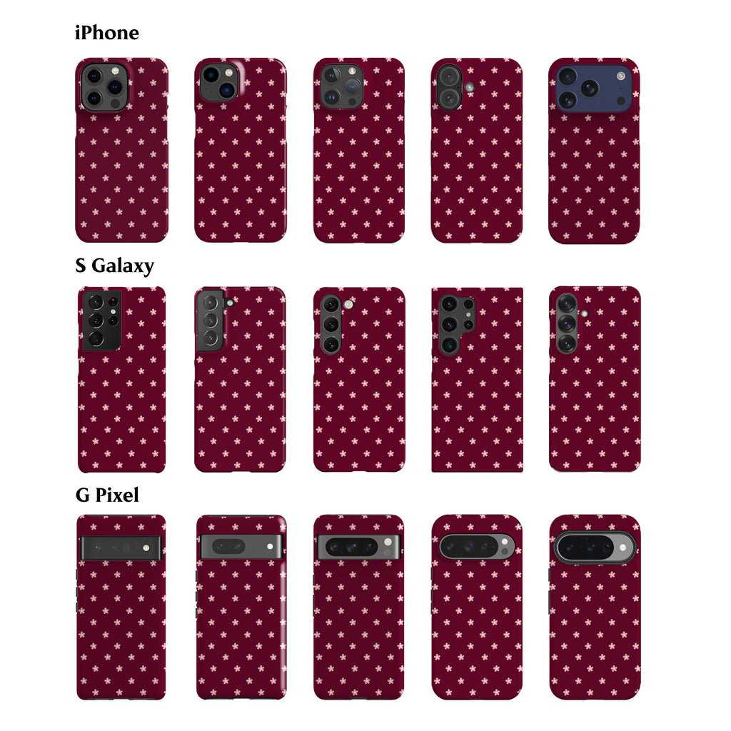 Tiny Pink Spring Flowers Phone Case