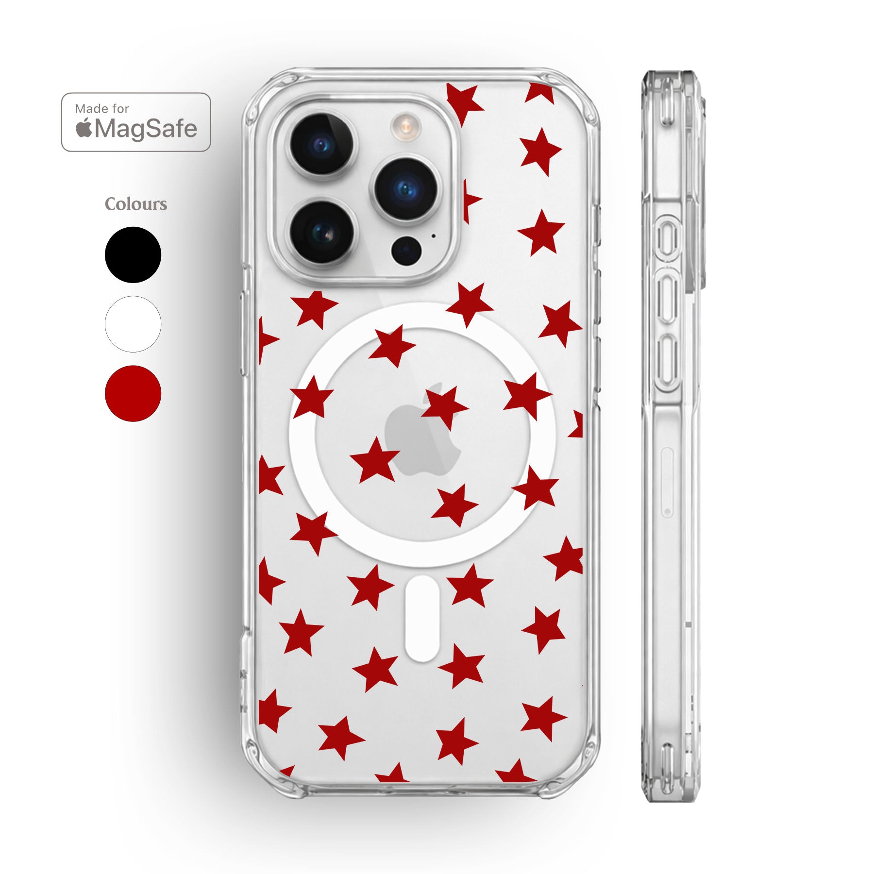 Mini Stars Clear MagSafe iPhone Case