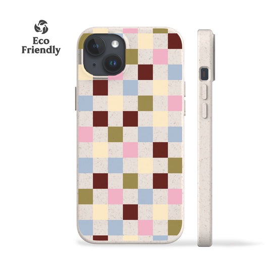 Toria Checkers Eco-Friendly Phone Case