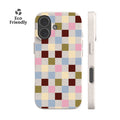 Toria Checkers Eco-Friendly Phone Case