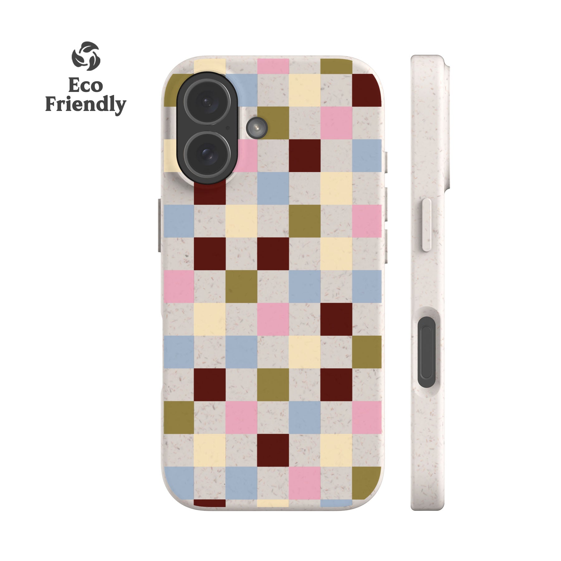Toria Checkers Eco-Friendly Phone Case