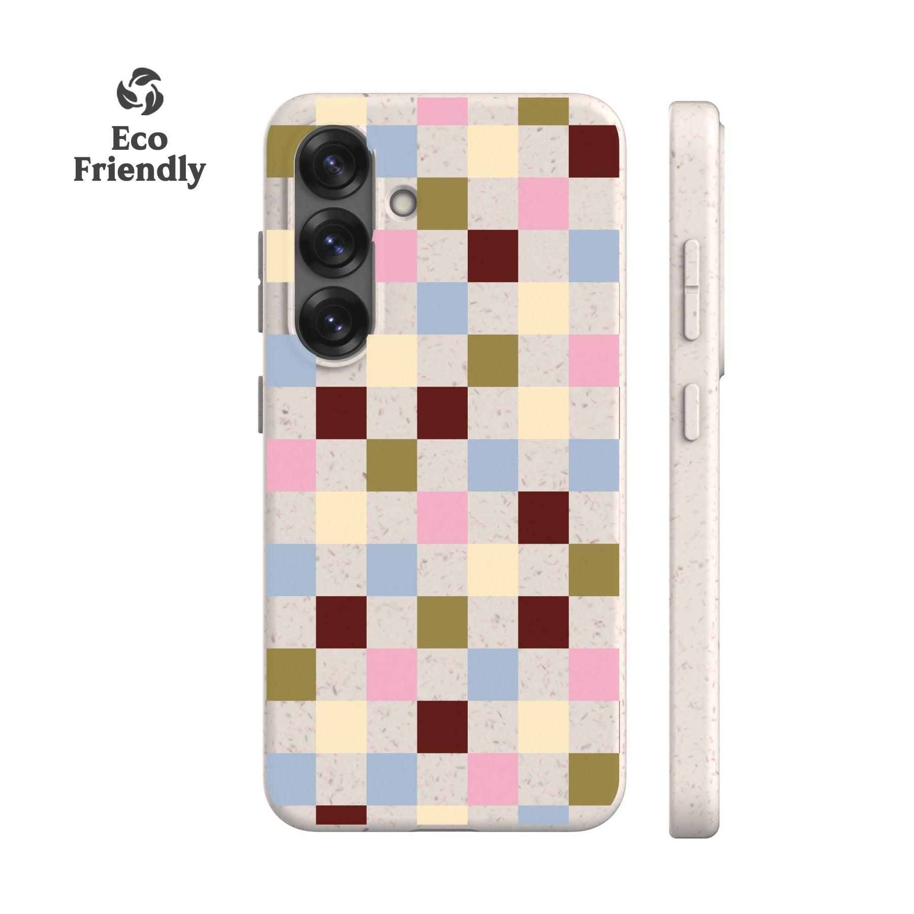Toria Checkers Eco-Friendly Phone Case