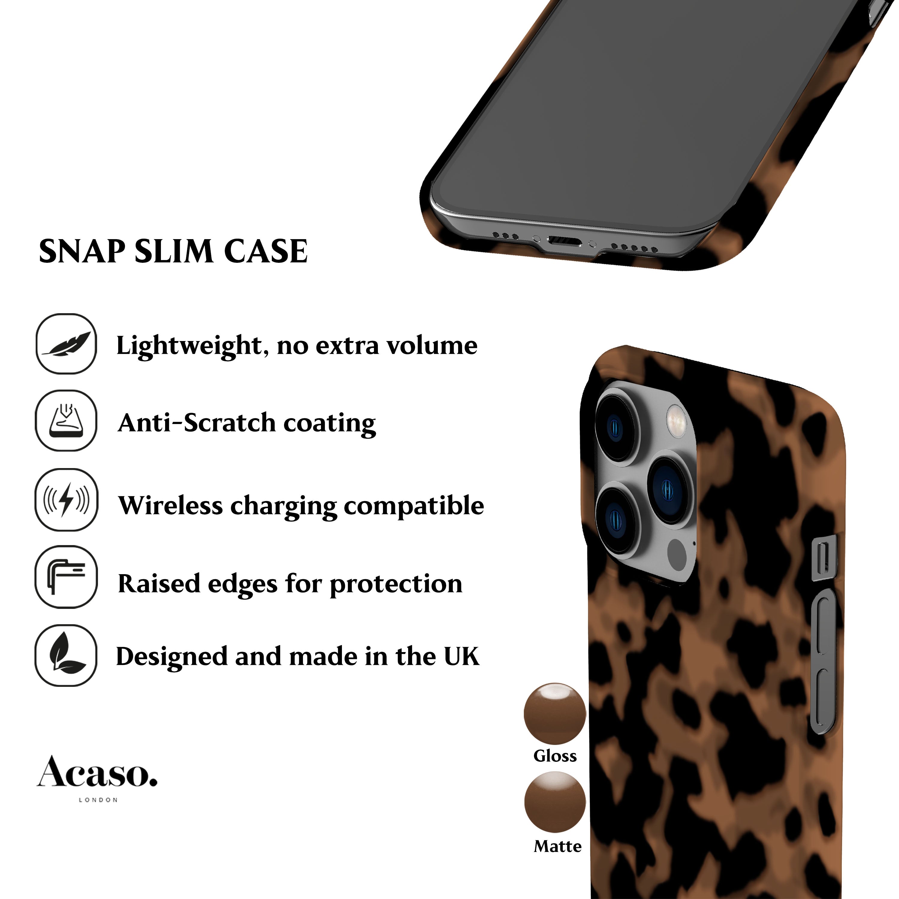 Tortoise Shell Phone Case