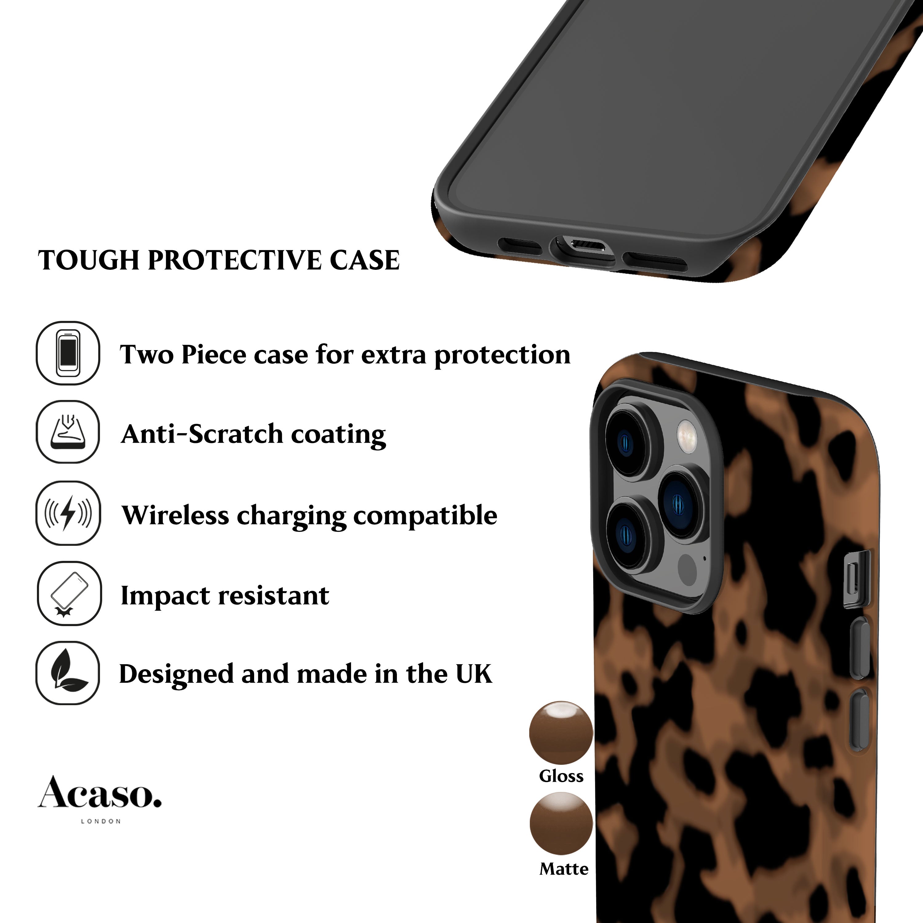 Tortoise Shell Phone Case