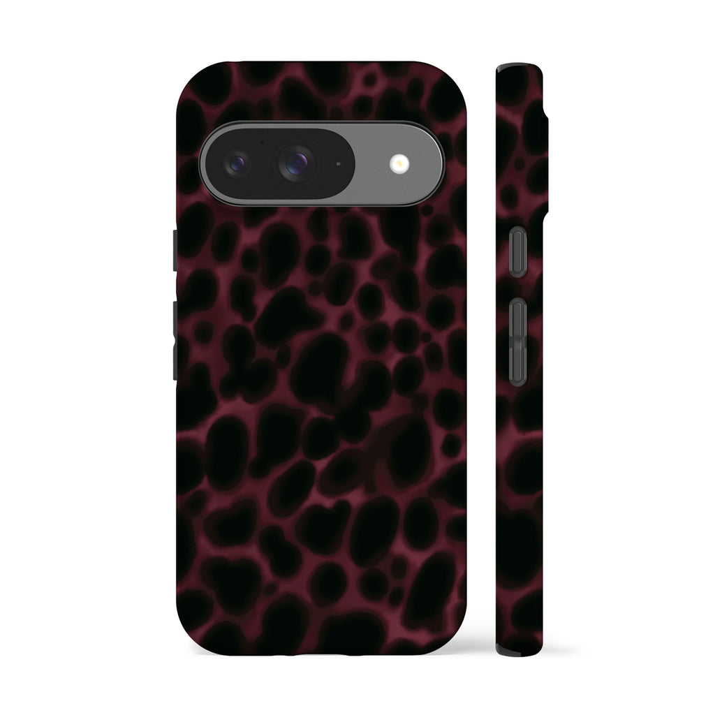 Tortoise Burgundy Spots Phone Case