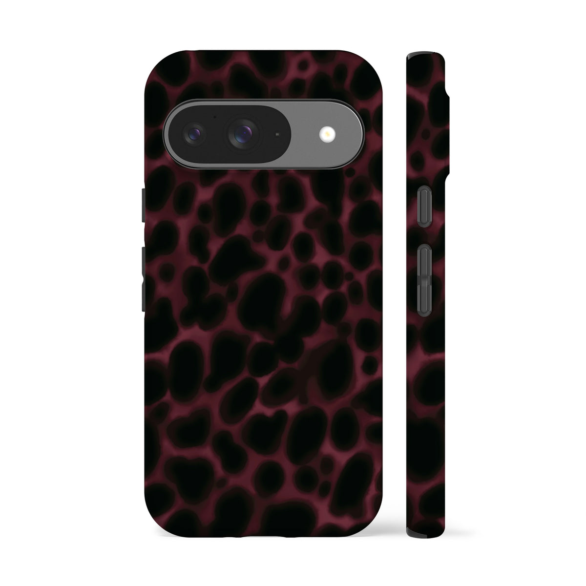 Tortoise Burgundy Spots Phone Case