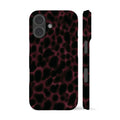 Tortoise Burgundy Spots Phone Case