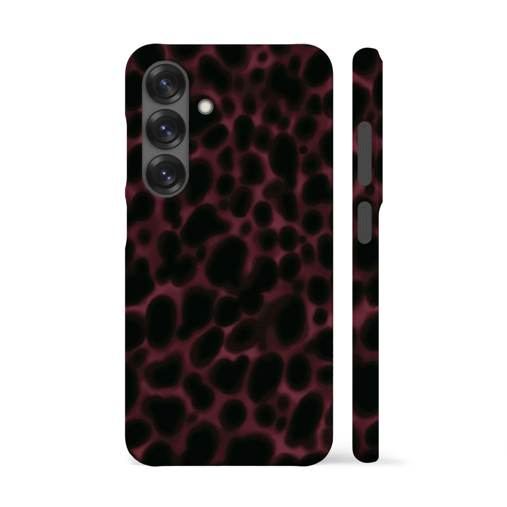 Tortoise Burgundy Spots Phone Case