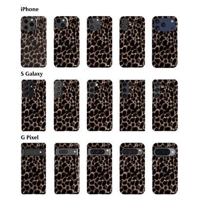 Tortoise Spots Ash Phone Case