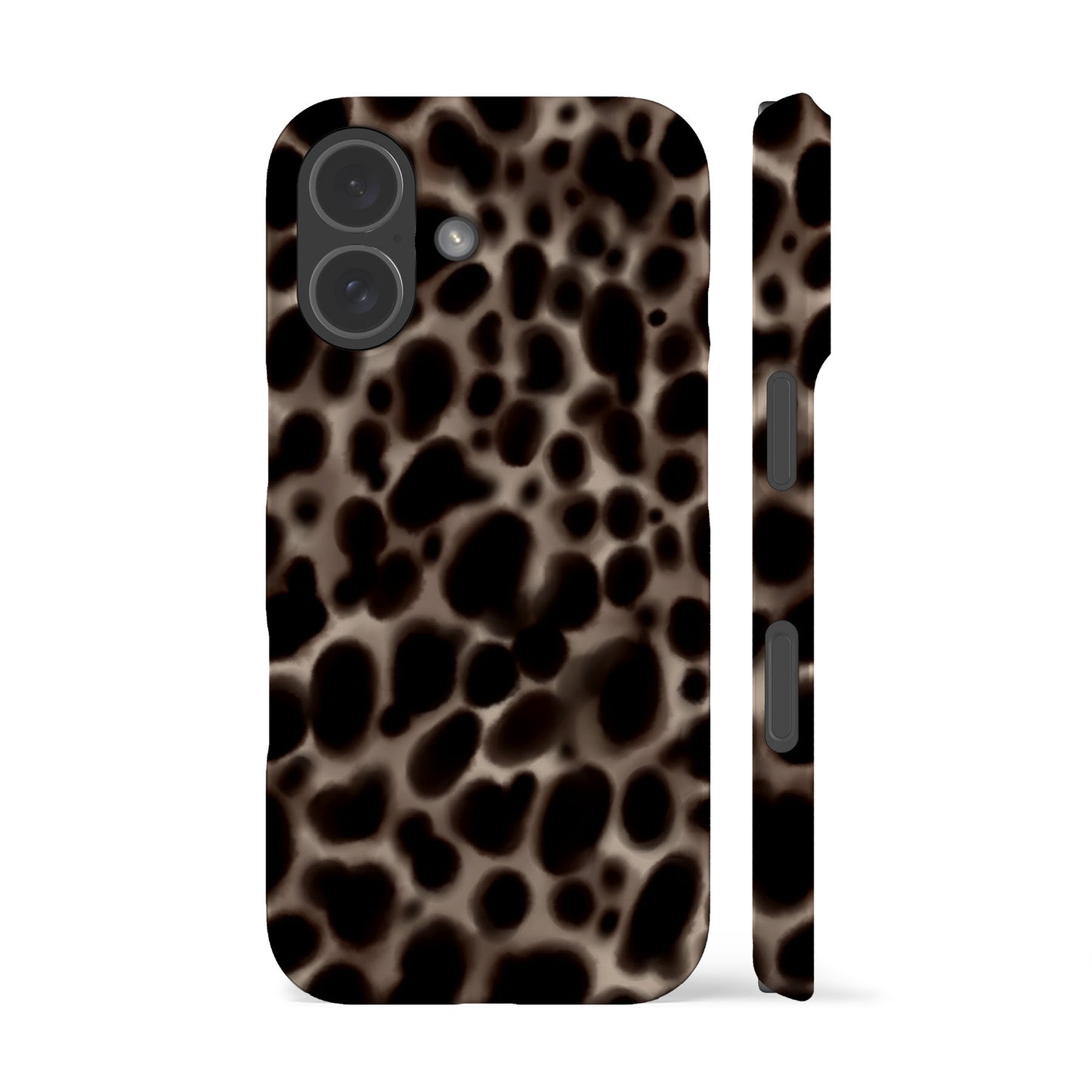 Tortoise Spots Ash Phone Case