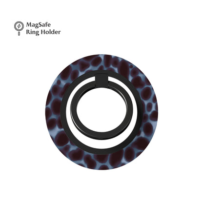 Tortoise Shell Plum Spots MagSafe Ring Holder