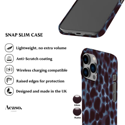 Tortoise Spots Plum Phone Case