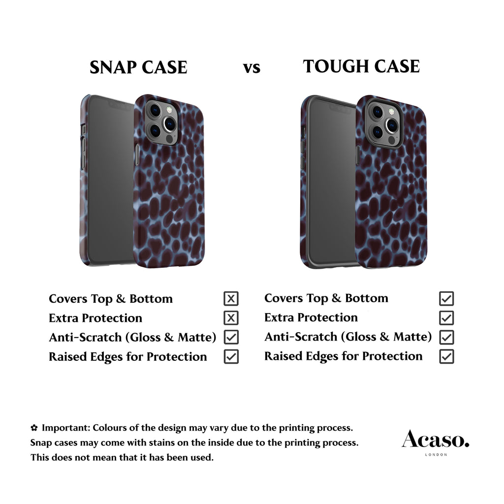 Tortoise Spots Plum Phone Case