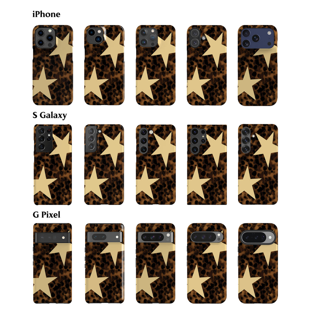 Tortoise Yellow Stars Phone Case