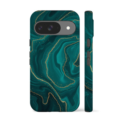 Turquoise Marble Phone Case