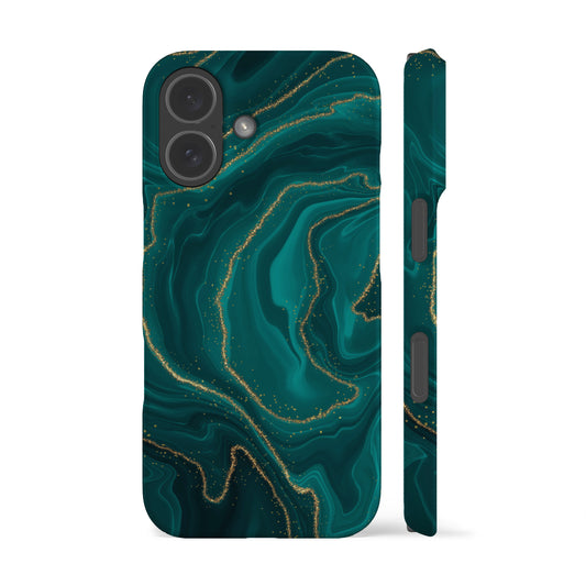 Turquoise Marble Phone Case