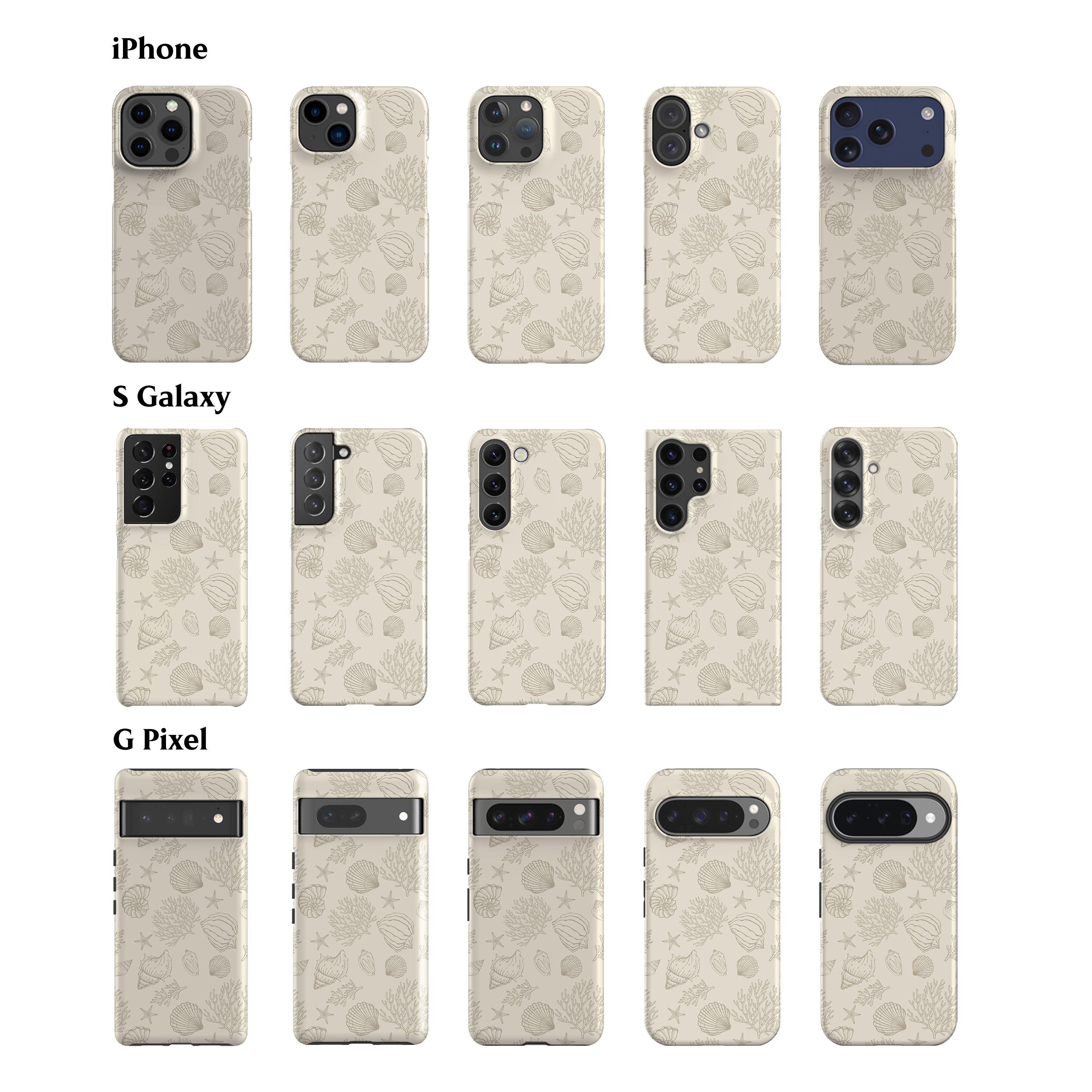 Vintage Shells Phone Case