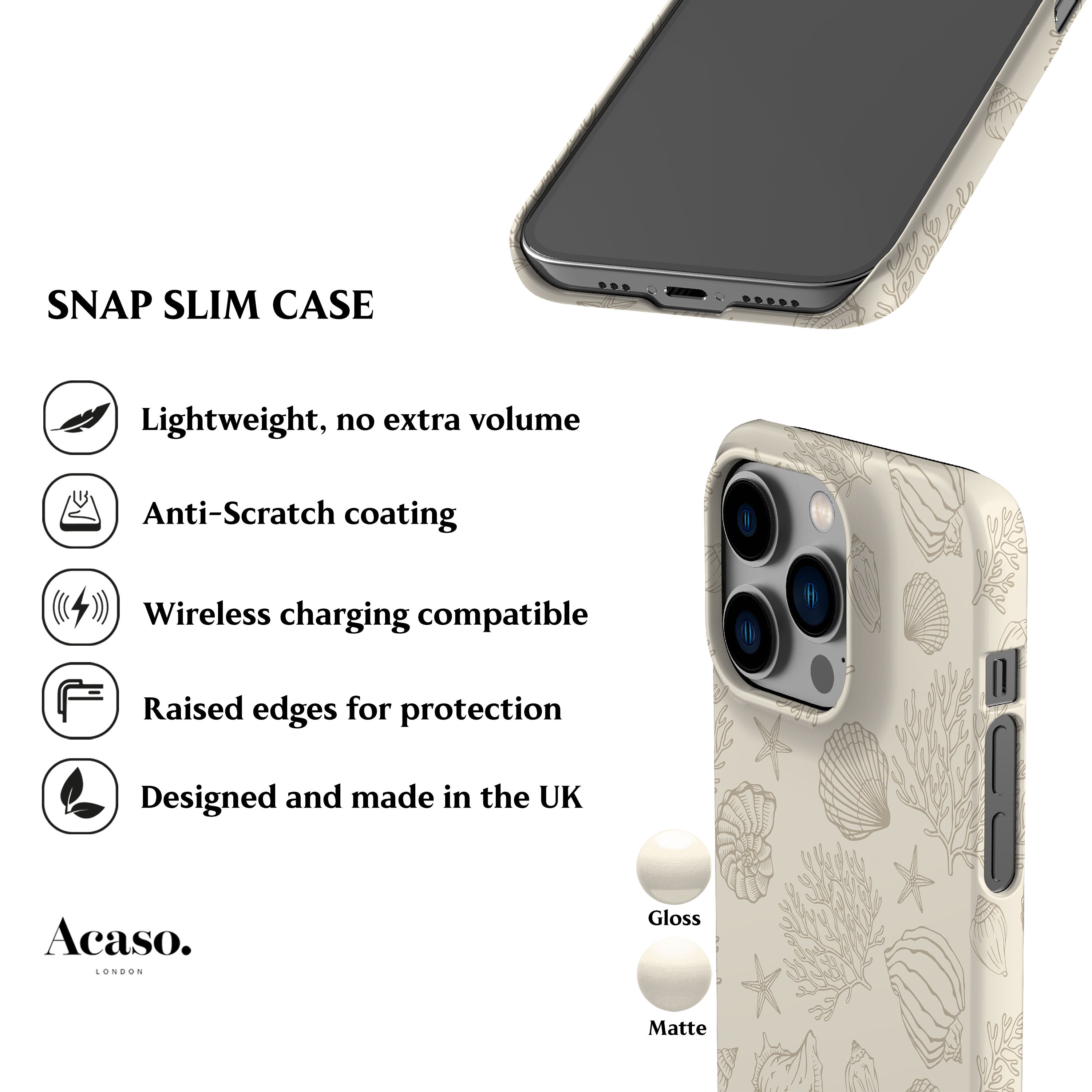 Vintage Shells Phone Case