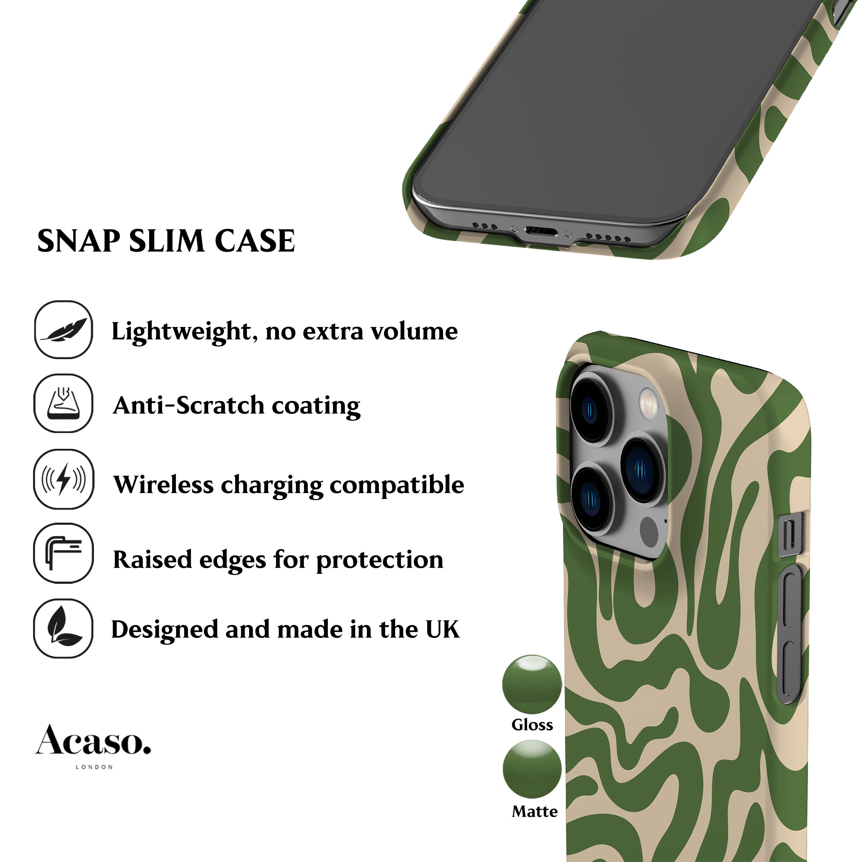 Waverly Olive Phone Case