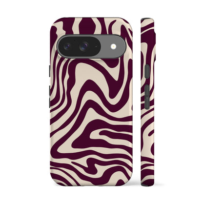 Wavy Plum Phone Case