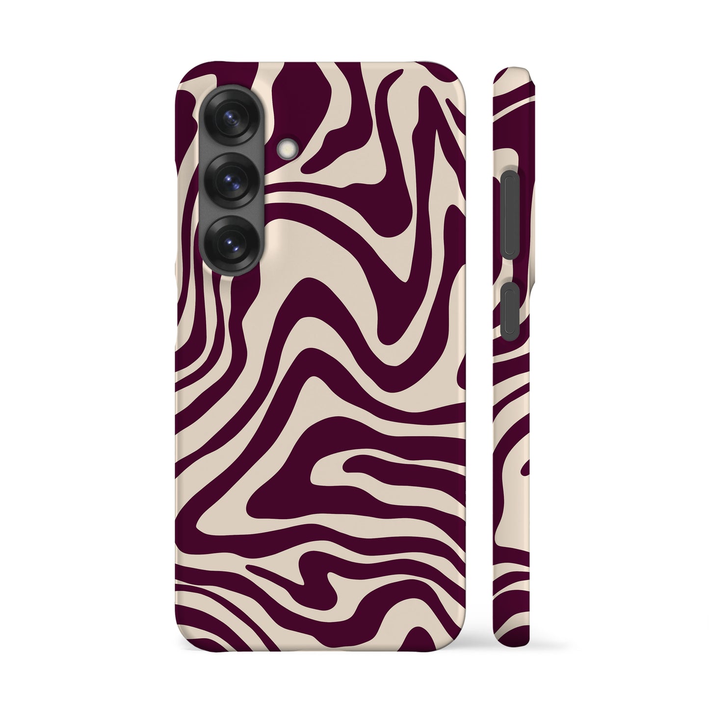 Wavy Plum Phone Case