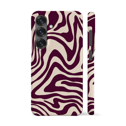 Wavy Plum Phone Case